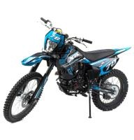 Мотоцикл Кросс Motoland XR300 LITE синий (175FMM)