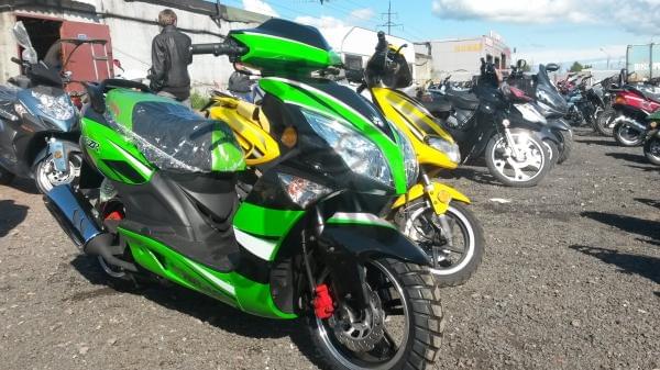 Скутер IRBIS RZR (зеленый) 150сс 4т