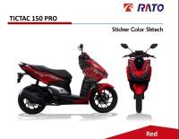 Скутер RATO Tictac 150 Pro Red