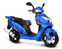 Скутер OMAKS B08 50СС blue