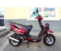 Скутер ABM Gust 50  50сс 4т Red