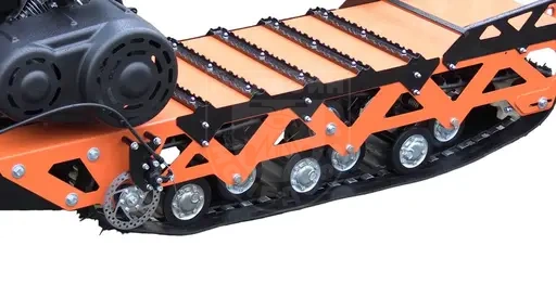 SIBMASTER Снегокат СОБОЛЬ (Ижтехмаш), двигатель LIFAN 8 л.с., вариатор TAV2-40
