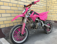Gas Dirt bike q125cc pink