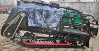 Мотобуксировщик Железная собака M500 15 л.с Loncin склизы 