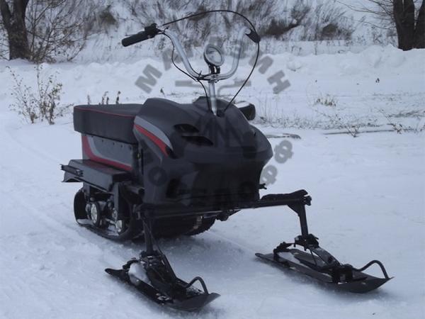 Снегоходы - Трансформеры Снегоход Хорса Honda GX-200 (мототрансформер) + сани!