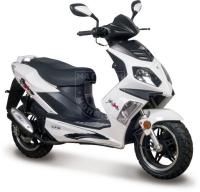 Скутер ABM ZX50S 50сс 2т White