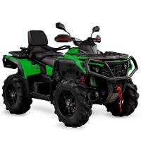 Квадроцикл AODES Pathcross ATV800L PRO EPS двухместный зеленый