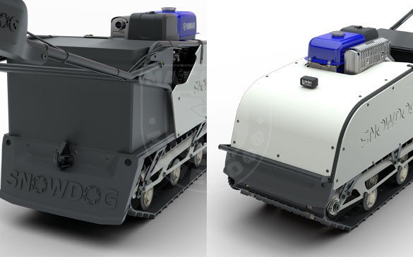 Snowdog мотобуксировщики Мотобуксировщик Snowdog Y400 Sport ( Yamaha 12,8 ) э/ст + реверс
