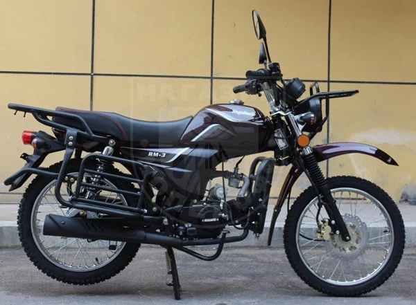 REGULMOTO МОПЕД REGULMOTO ALPHA (RM-3) 125 (49сс) черный