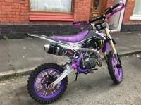 Питбайк Roliz 125E Cross New orange purple