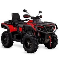 Квадроцикл AODES Pathcross ATV800L PRO EPS двухместный красный