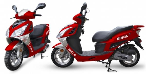 Cкутер Wels Bison 50cc(80)  4т