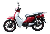 Мопед Champ CP48Q-9B 48cc Cub Bike Classic красный в Магазине Мопедофф +78129814555.