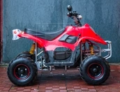 Bison Квадроцикл Bison Super Mini Electro red