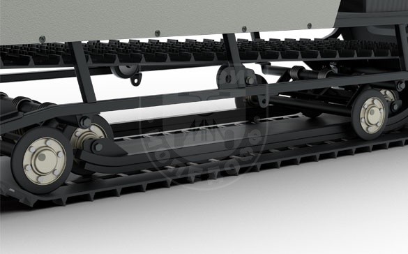 Snowdog мотобуксировщики Мотобуксировщик Snowdog Long Track Z460 ( Zongshen 18 ) э/ст + реверс