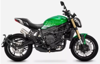 Мотоцикл Benelli 752 S зеленый