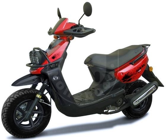 Dayun  Скутер Dayun Bison BWS  150-50 red