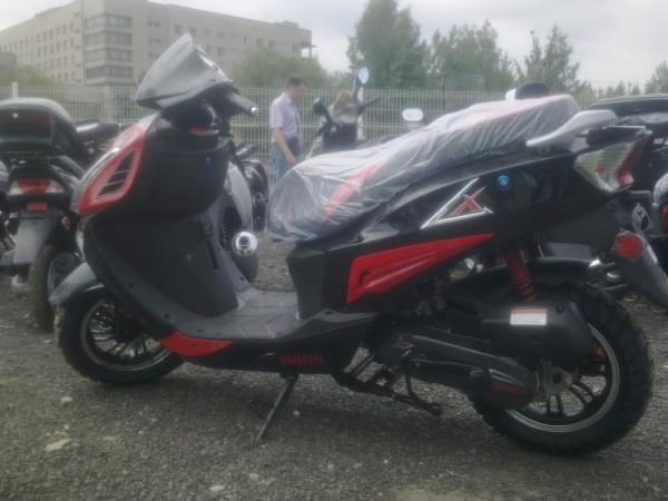 Скутер IRBIS LX GTR (красный)  110сс 2т