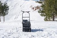 Мотобуксировщик Бурлак-М2 LRS Loncin 9 л.с. э/ст длинный на склизах