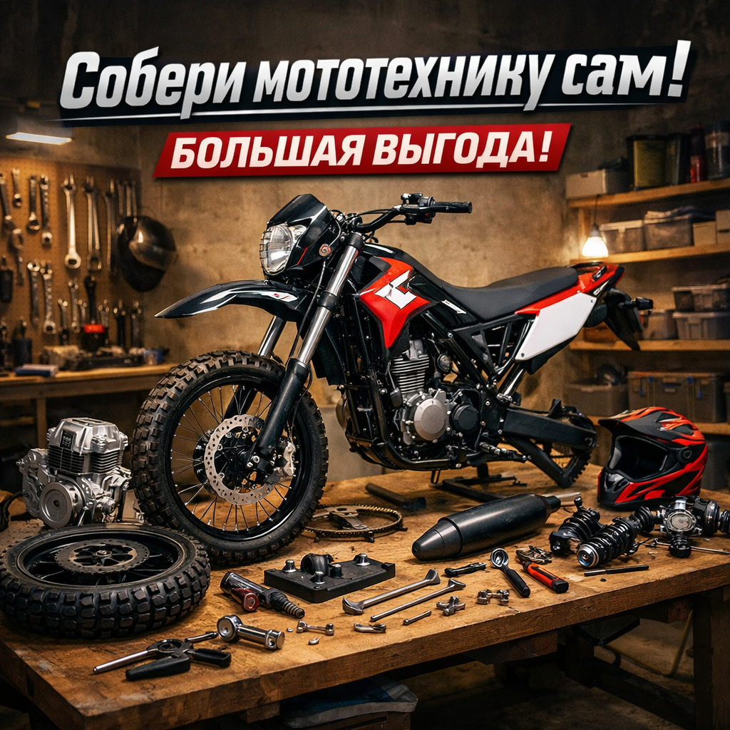 Собери мототехнику сам! Собери мототехнику сам!