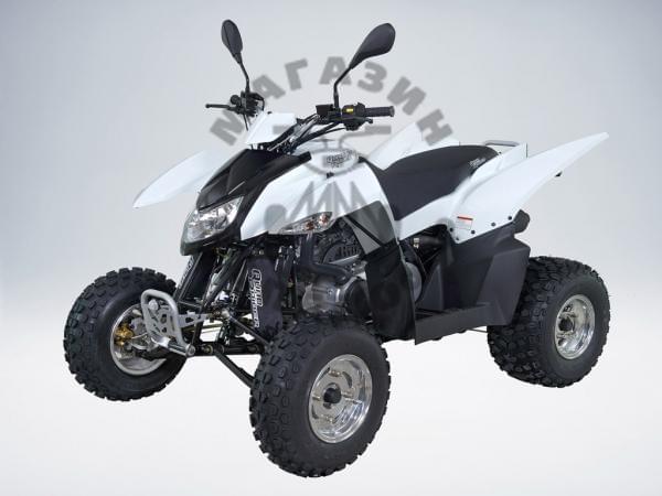 Квадроцикл QuadRaider 300 SS (white) (Квадроцикл QuadRaider 300 белый зависимая подвеска) в интернет - магазине МОПЕДОФФ.
