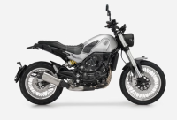 Мотоцикл Benelli Leoncino 500 Trail белый