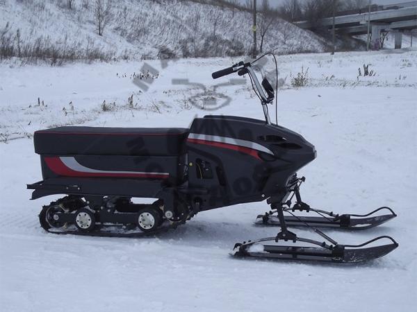 Снегоходы - Трансформеры Снегоход Хорса Honda GX-200 (мототрансформер) + сани!