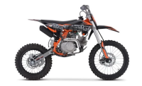 Gas Dirt bike 125cc orange