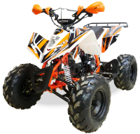 Квадроцикл MOTAX ATV T-Rex Super LUX 125cc оранжевый в интернет - магазине МОПЕДОФФ.