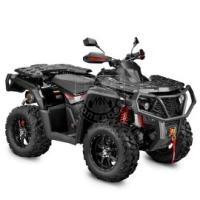 Квадроцикл AODES Pathcross ATV650S EPS одноместный черный