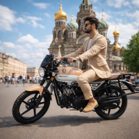 Мопед RATO Warrior 2.0 brown story в Магазине Мопедофф +78129814555.