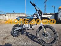 Питбайк SSSR CORE 125 SA 17/14 робот BLUE WHITE MONSTER в Мопедофф 88129814555