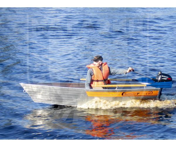 Лодка Wellboat-30 алюминий