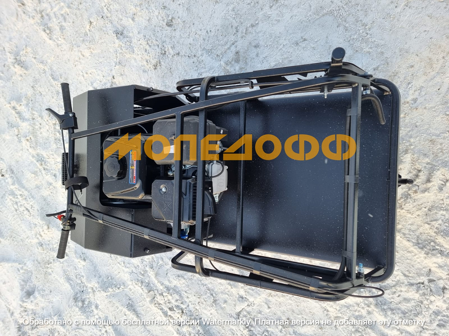 LUXE М600 Мотобуксировщик Мужик М600 20 л.с Реверс