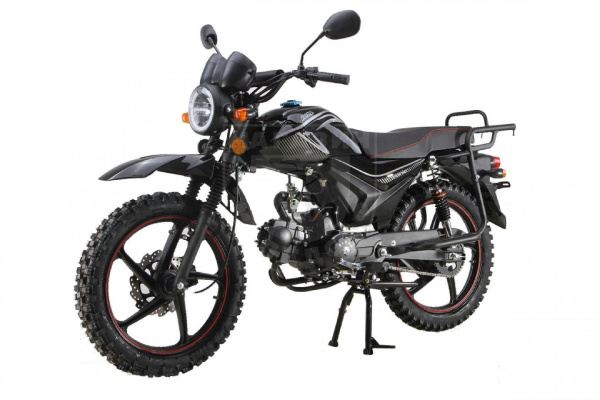 ROCKOT Мопед ROCKOT ALPHA OFFROAD M-12 (49.9сс) черный глянец