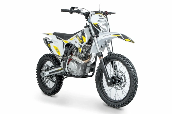 ROCKOT MOTORS Мотоцикл эндуро ROCKOT ZR250 (белый/оранжевый, 21/18, ЭПТС)