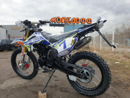 Roliz Мотоцикл Roliz Sport 003 green 172FMM кросс ПТС