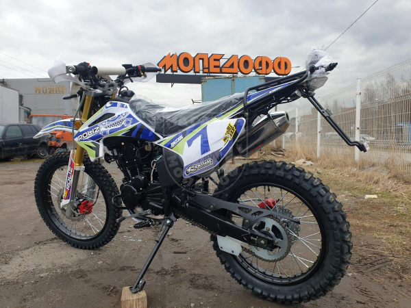 Roliz Мотоцикл Roliz Sport 003 green 172FMM кросс ПТС