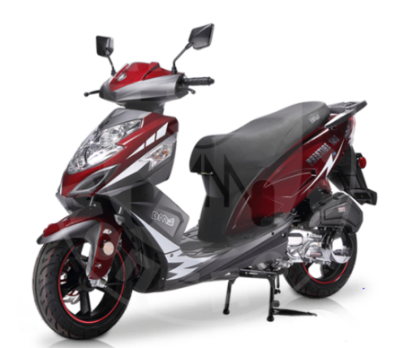 BMS Скутер PRESTIGE 150 красный