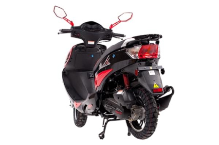 IRBIS Скутер IRBIS LX GTR (красный)  110сс 2т