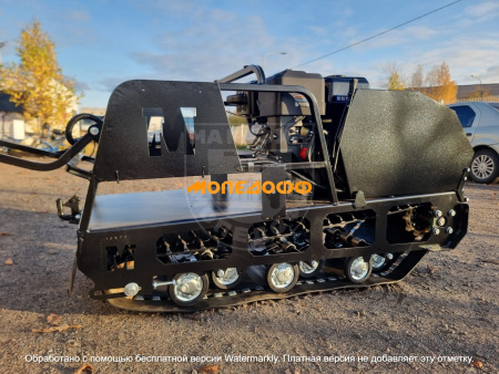LUXE M500 Мотобуксировщик Мужик М500V black 15