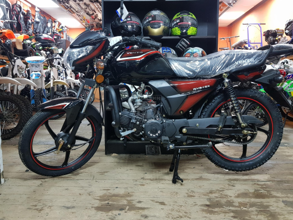 VENTO Мопед Alpha RIVA II SX Black 110(50)(Альфа)