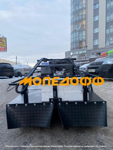 Двух-гусеничный М760 Мотобуксировщик Мужик М760 20 л.с реверс