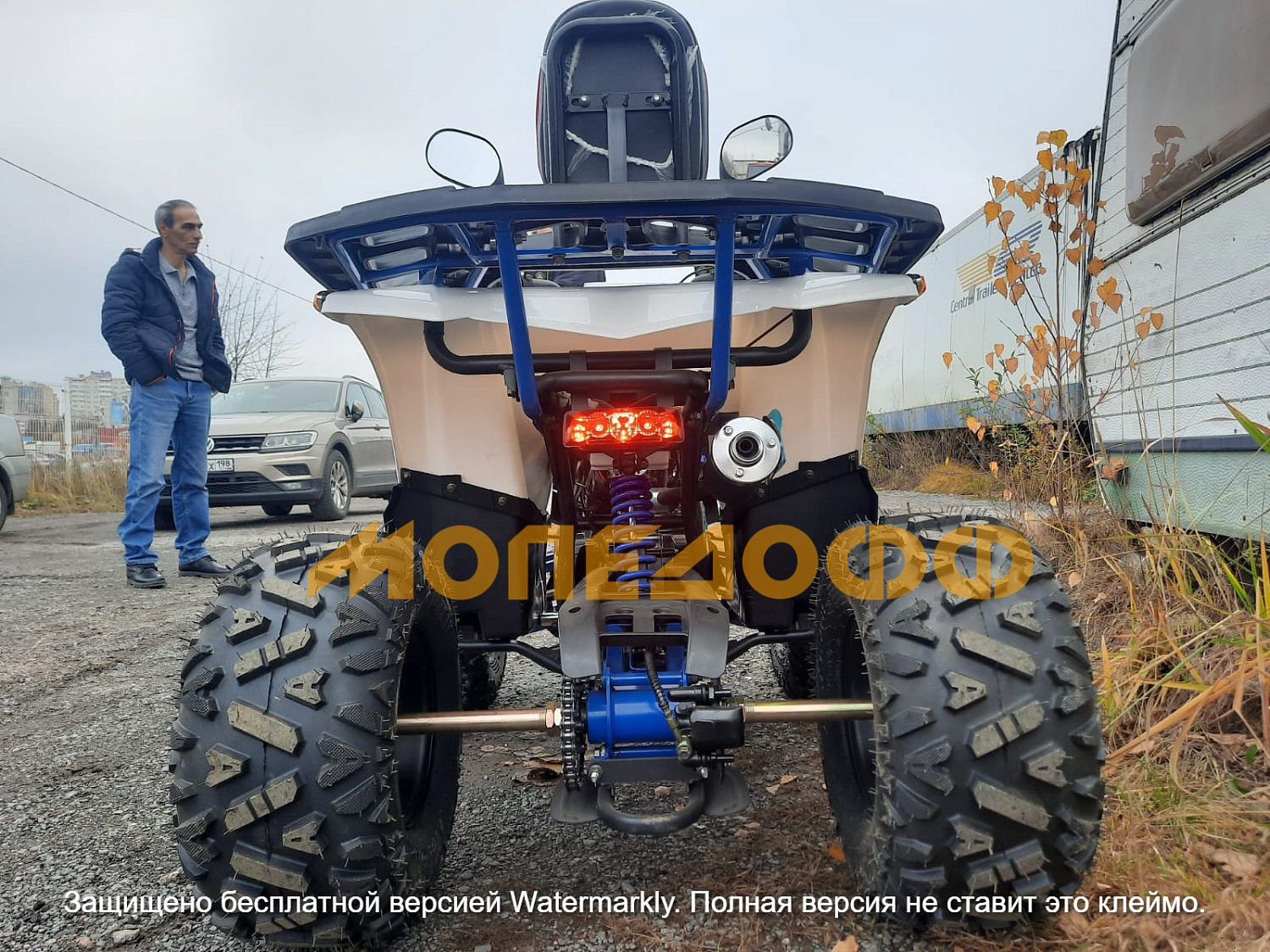 HIGHPER Машинокомплект HIGHPER Sonora ATV125 Blue