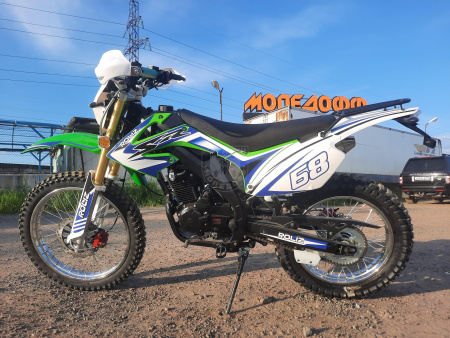 Roliz Мотоцикл Roliz Sport 004 green ПТС кросс