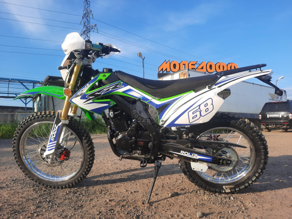 Roliz Мотоцикл Roliz Sport 004 green ПТС кросс