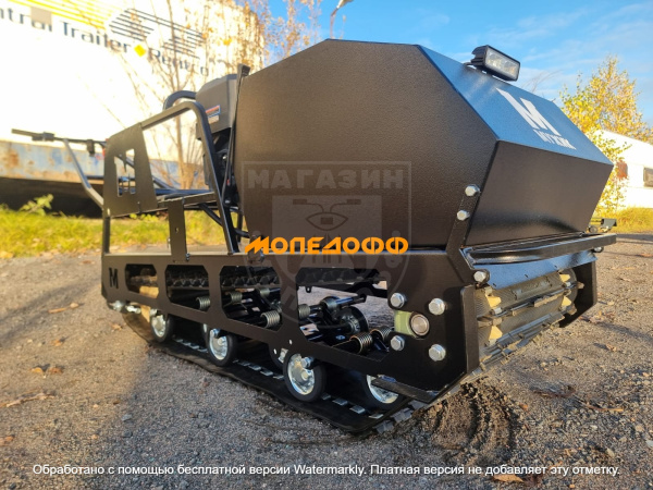 LUXE M500 Мотобуксировщик Мужик М500V black 15
