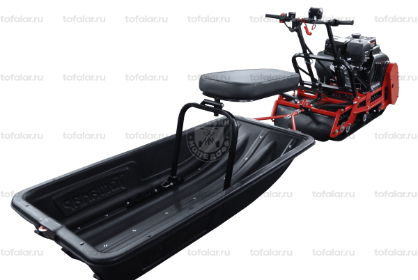 ТОФАЛАР Мотобуксировщик Тофалар 500 ER Тягач-Толкач 20 (Реверс + электростартер + подогрев ручек)