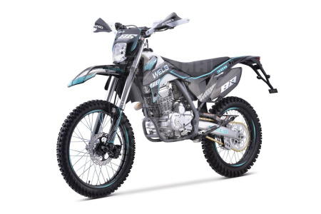 Wels Кроссовый мотоцикл WELS PR300 синий