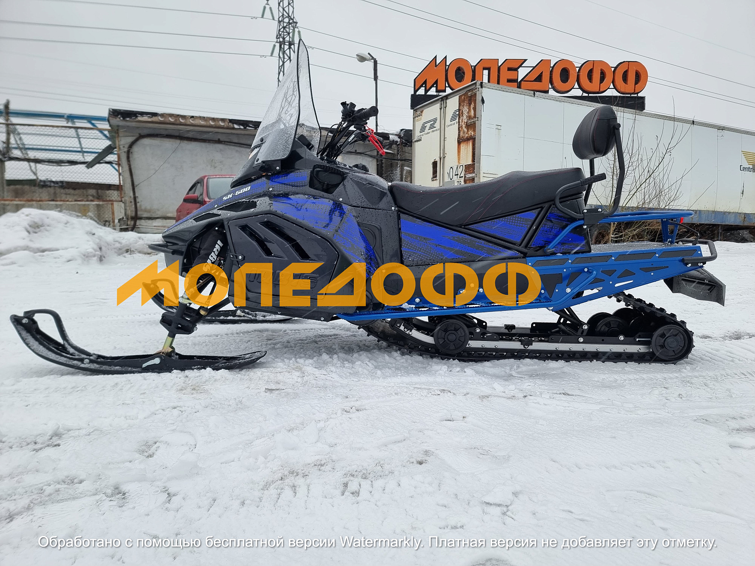IRBIS MOTORS Снегоход IRBIS TUNGUS 500L Blue Тунгус